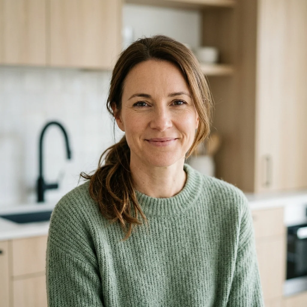 Portrait de Sylvie Ollivier, experte cuisine et salle de bain chez Habitat & Cie
